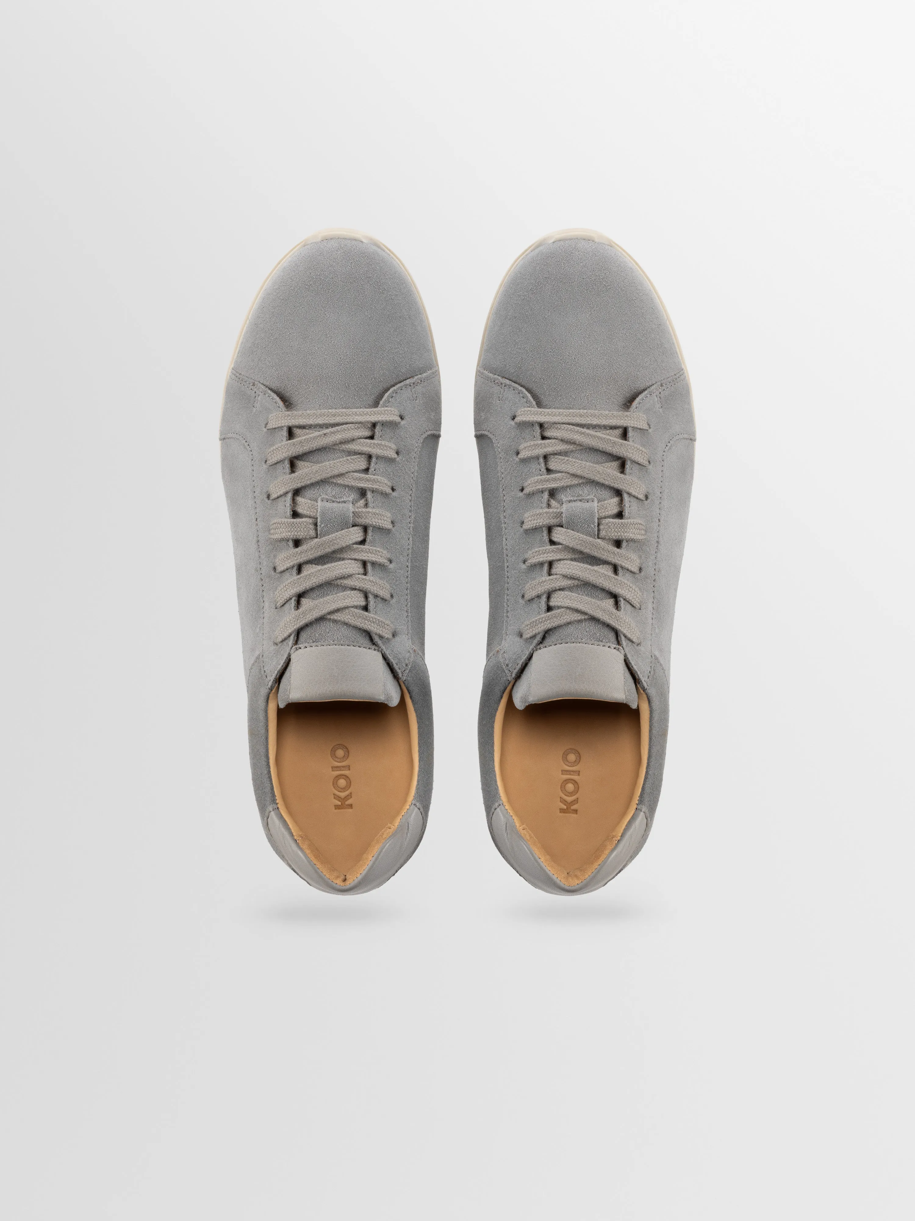 Parma Suede Sneaker in Grey sold by Koio product image thumbnail 3