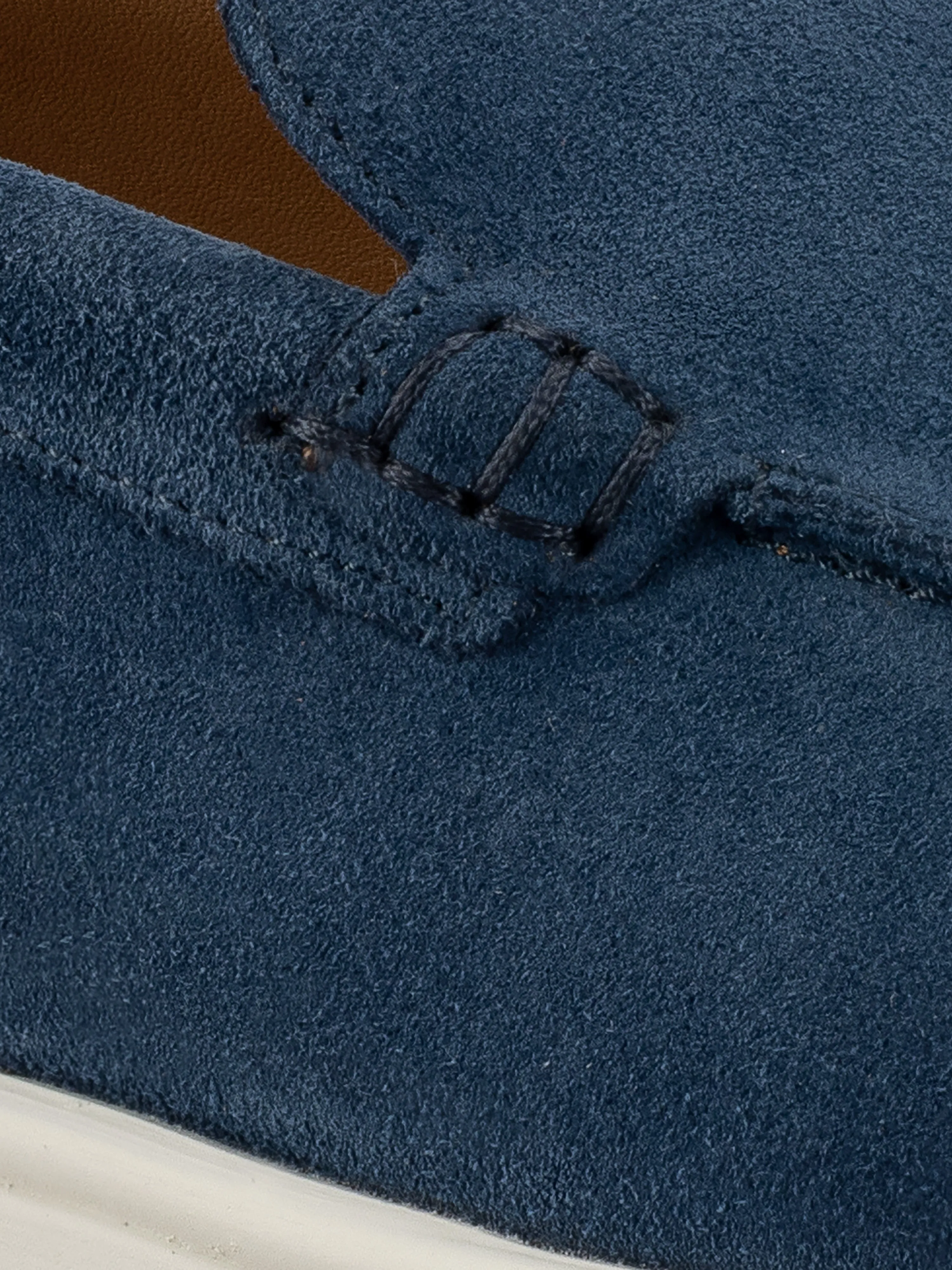 Catania Suede Loafer in Blue sold by Koio product image thumbnail 5