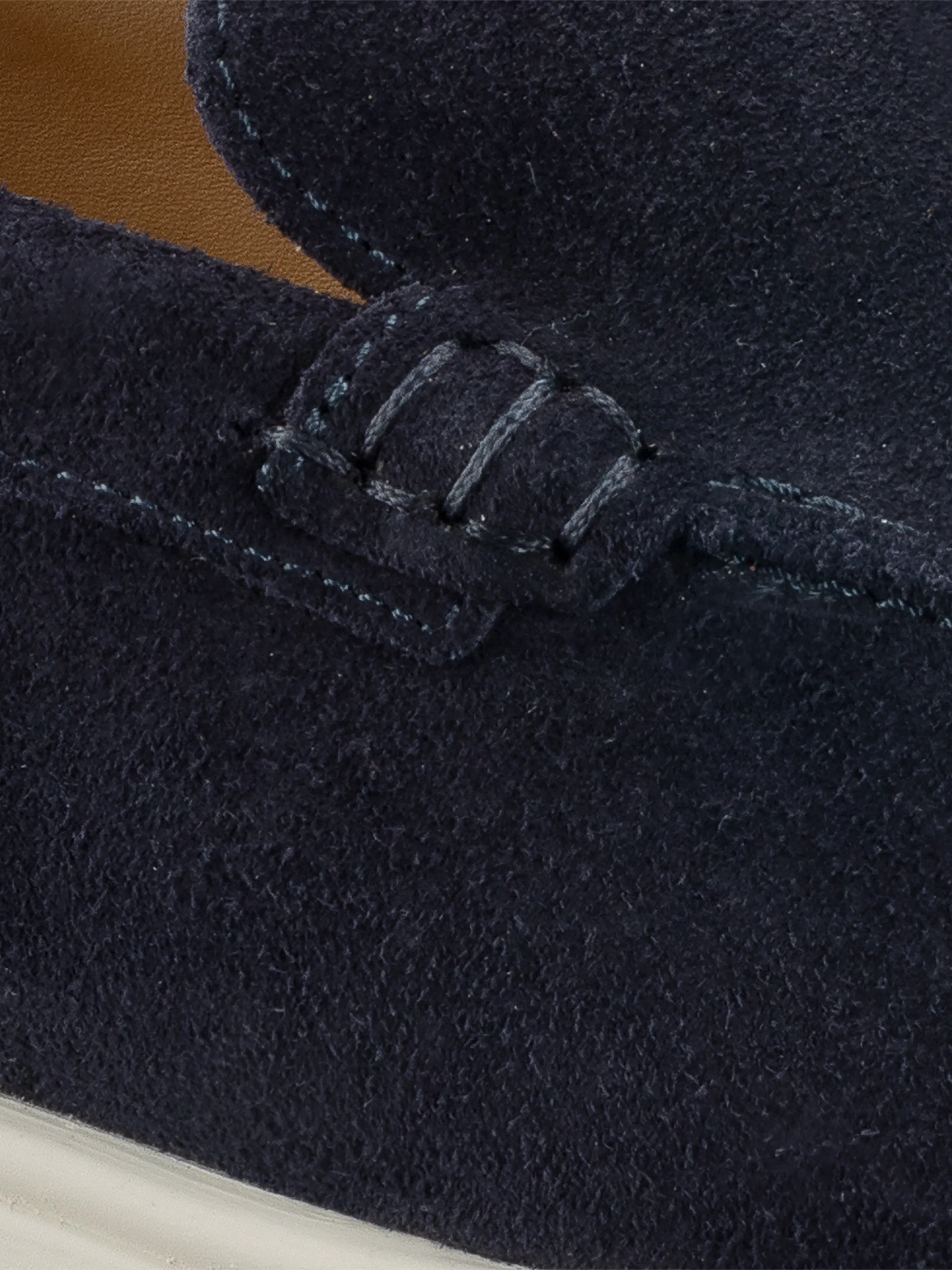 Catania Suede Loafer in Navy sold by Koio product image thumbnail 5