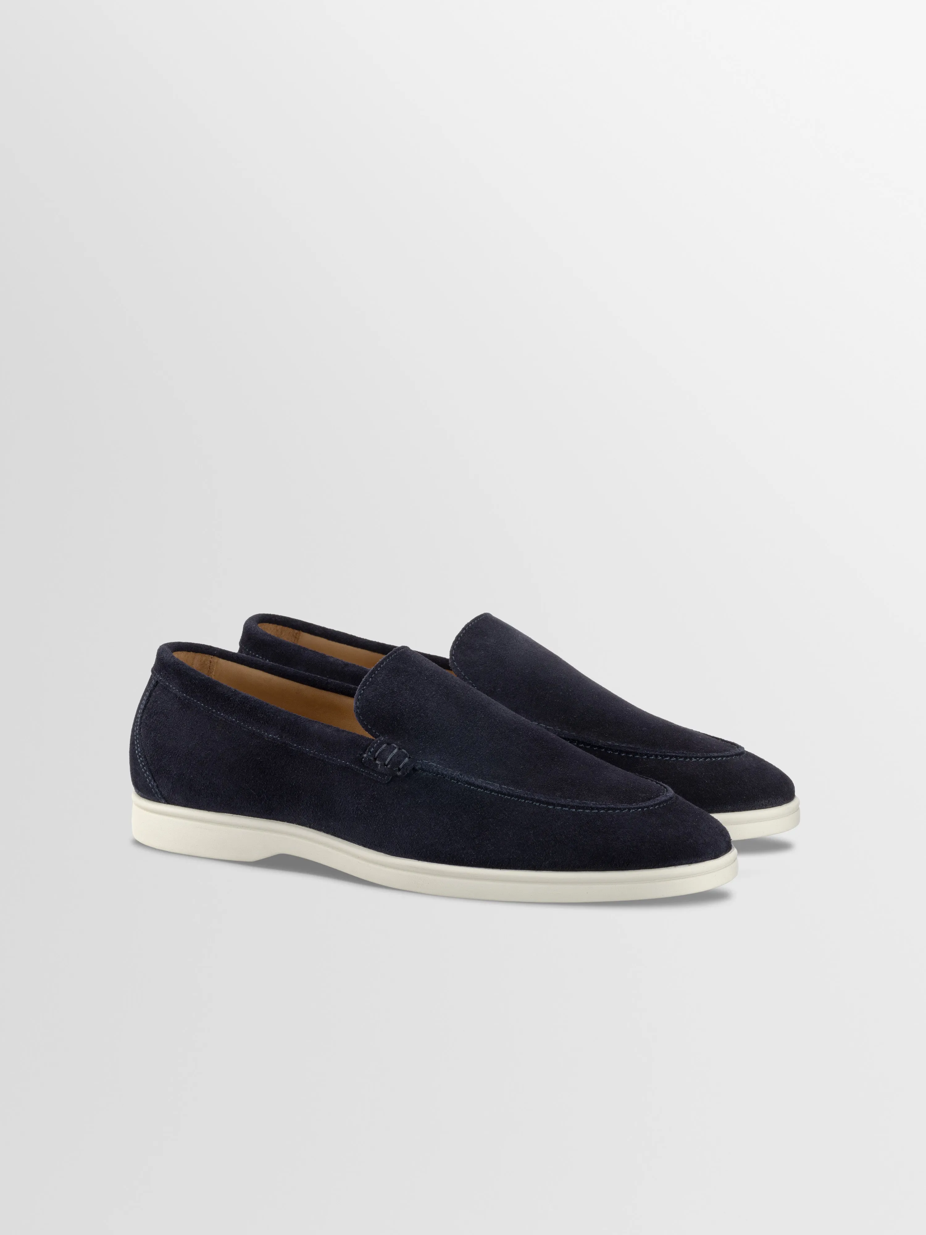 Catania Suede Loafer in Navy sold by Koio product image thumbnail 2