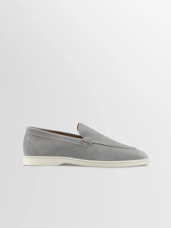 Catania Suede Loafer in Grey made by Koio