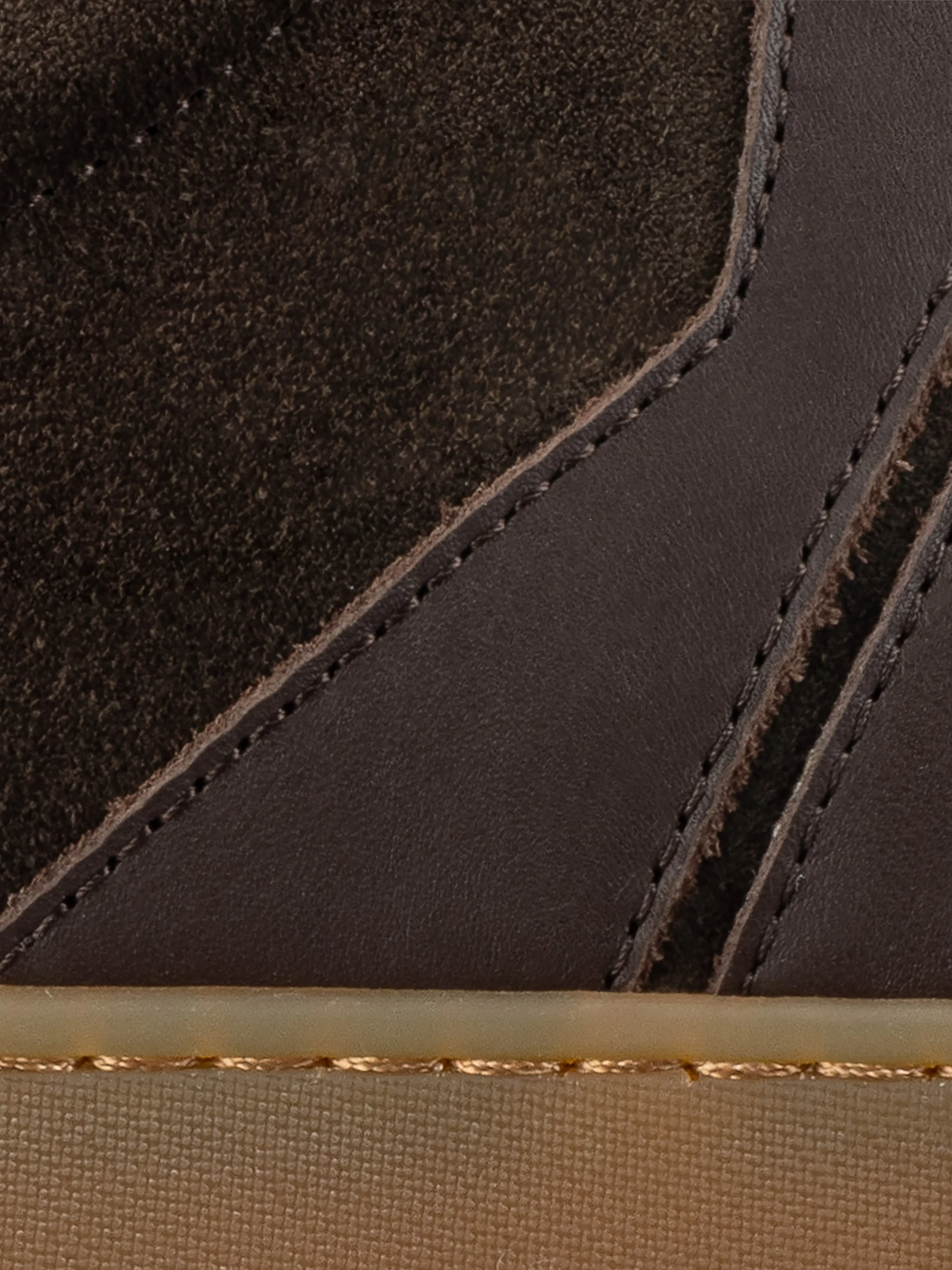 Monza Leather & Suede Sneaker in Cacao sold by Koio product image thumbnail 5