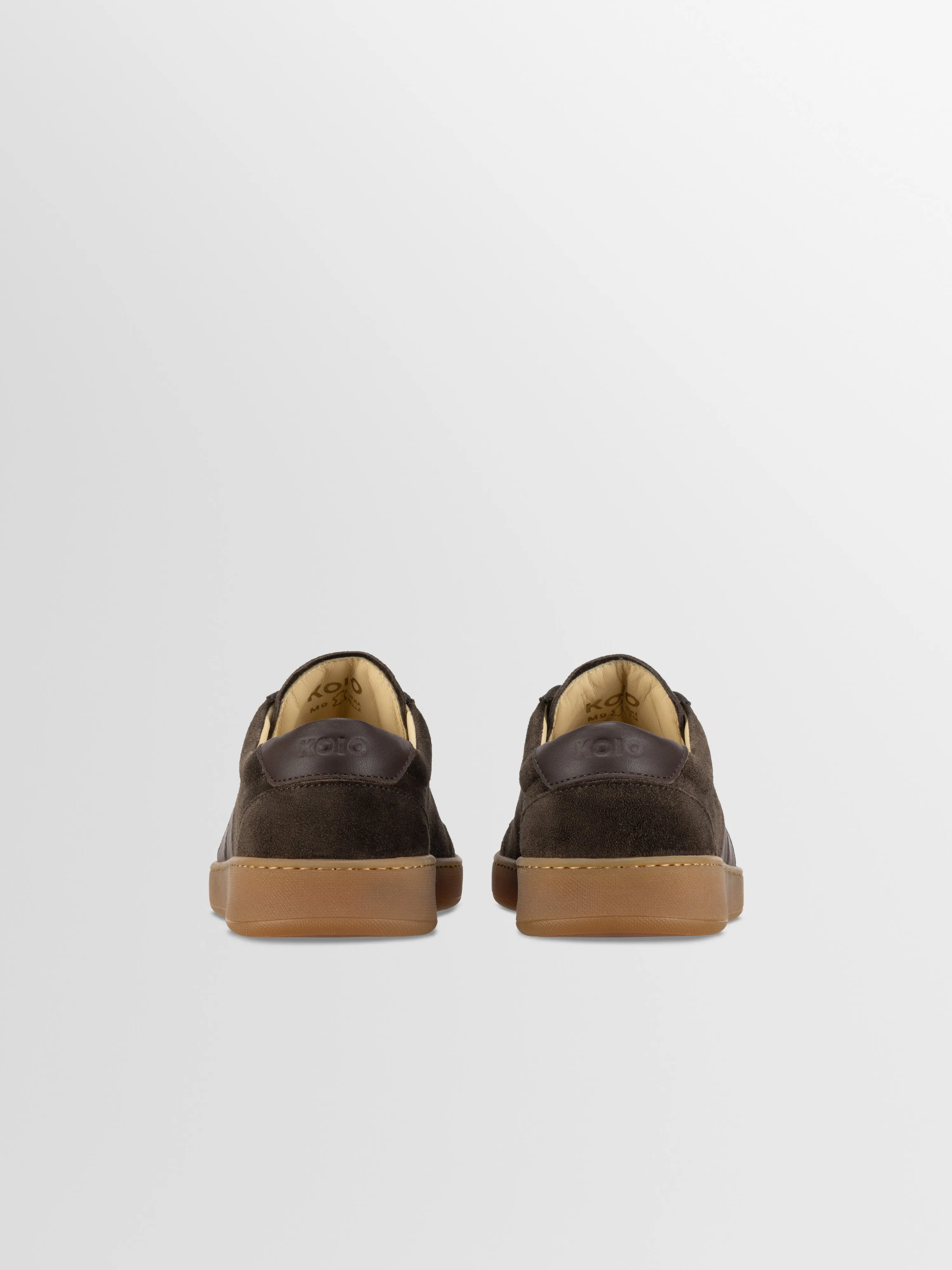 Monza Leather & Suede Sneaker in Cacao sold by Koio product image thumbnail 4