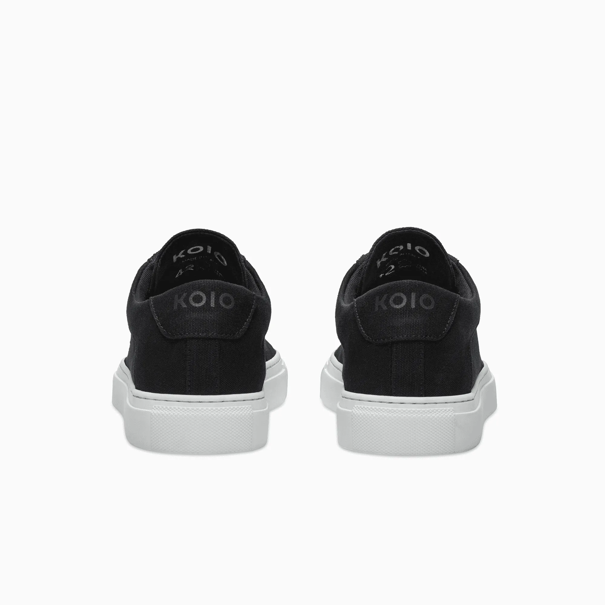 Capri in Nero Canvas sold by Koio product image thumbnail 4