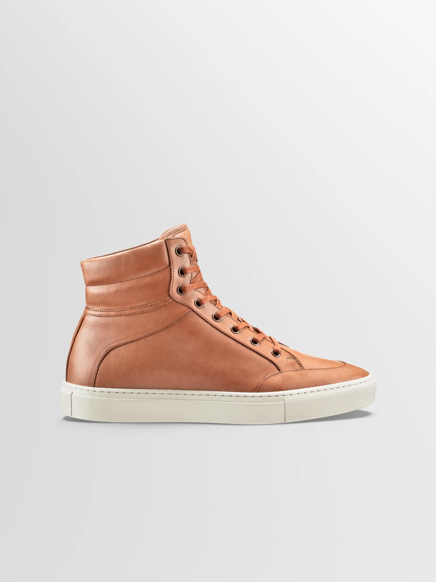 Primo Leather Sneaker in Castagna sold by Koio