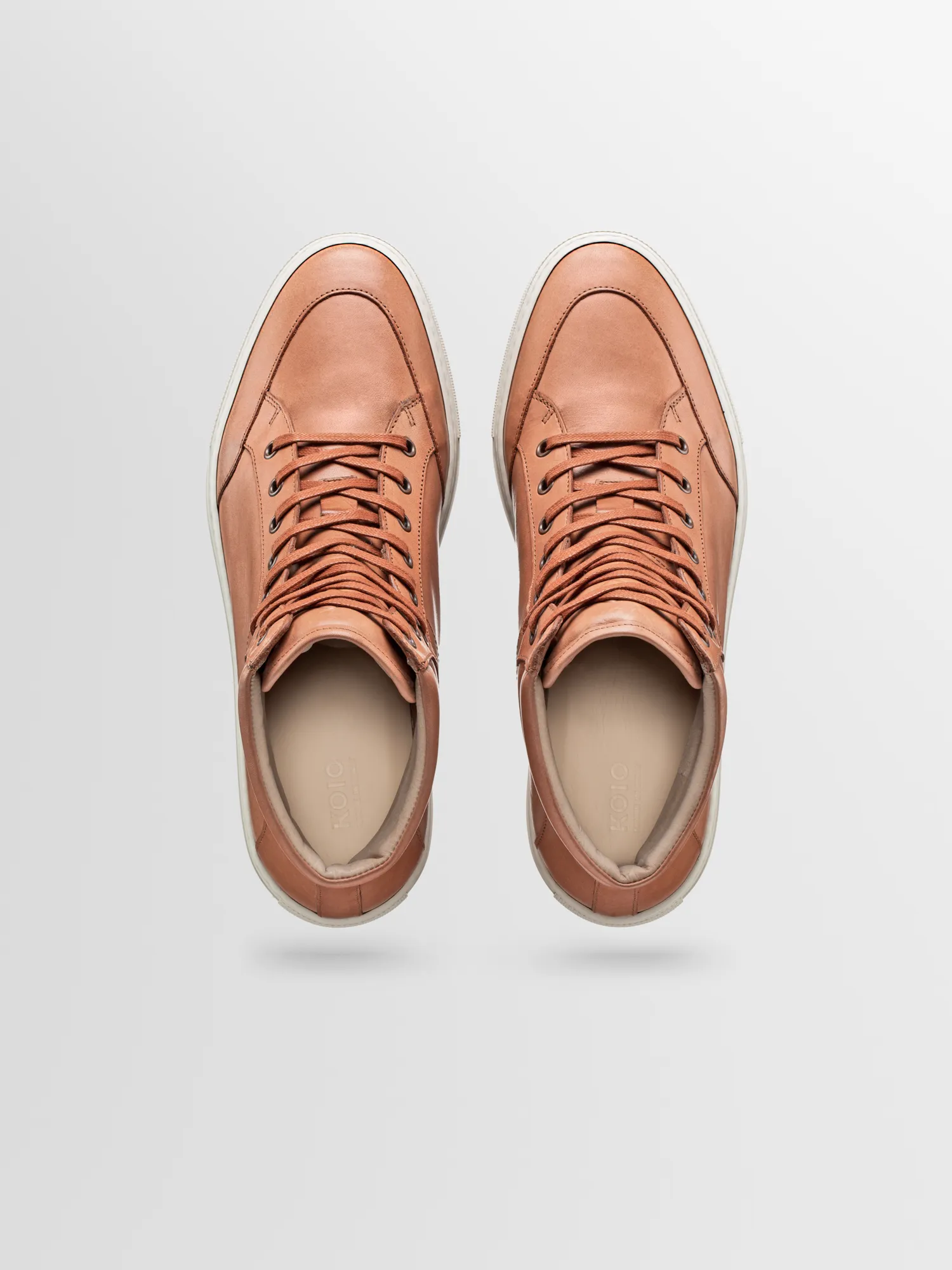 Primo Leather Sneaker in Castagna sold by Koio product image thumbnail 3