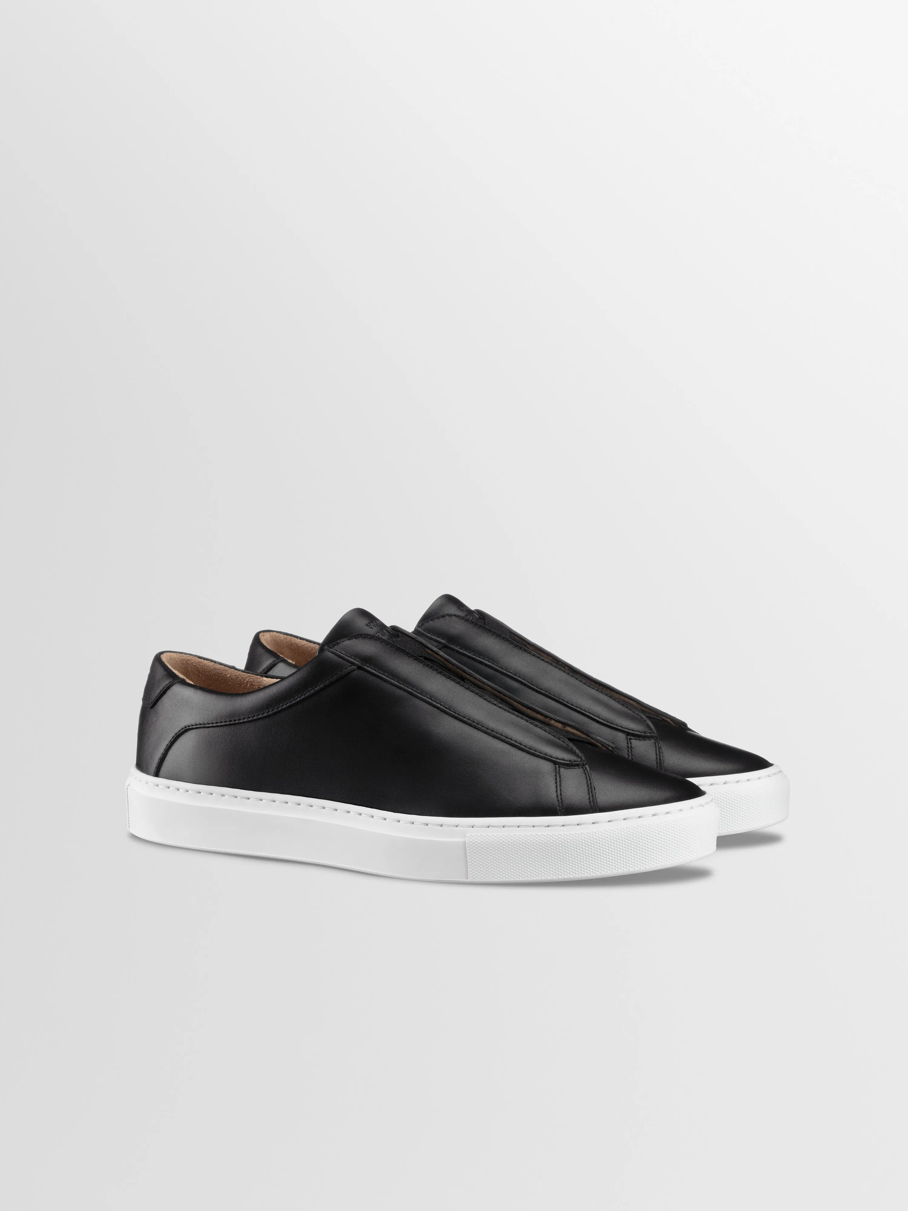 Capri X Leather Sneaker in Onyx sold by Koio product image thumbnail 2