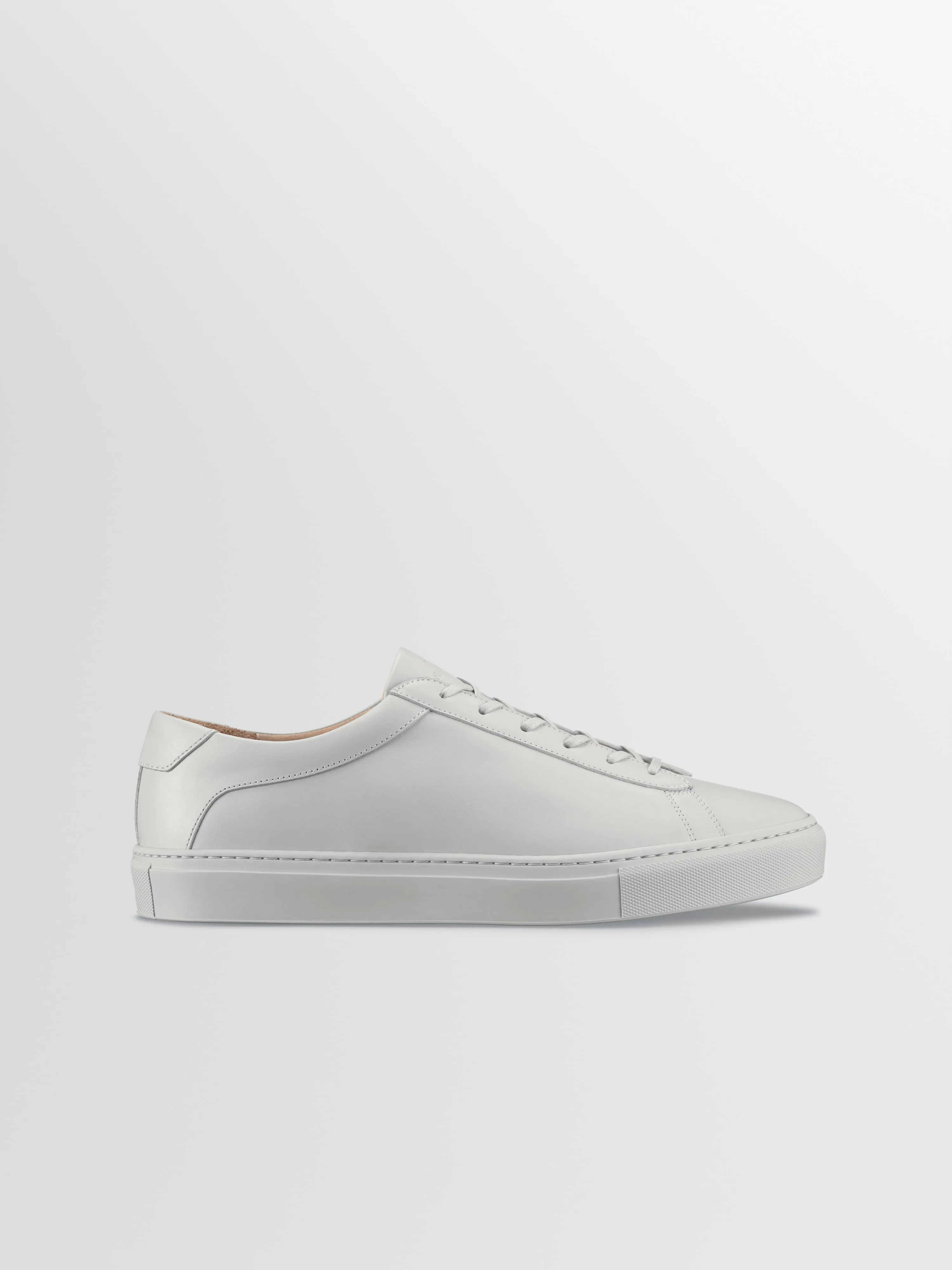 Capri Leather Sneaker in Sandstone sold by Koio