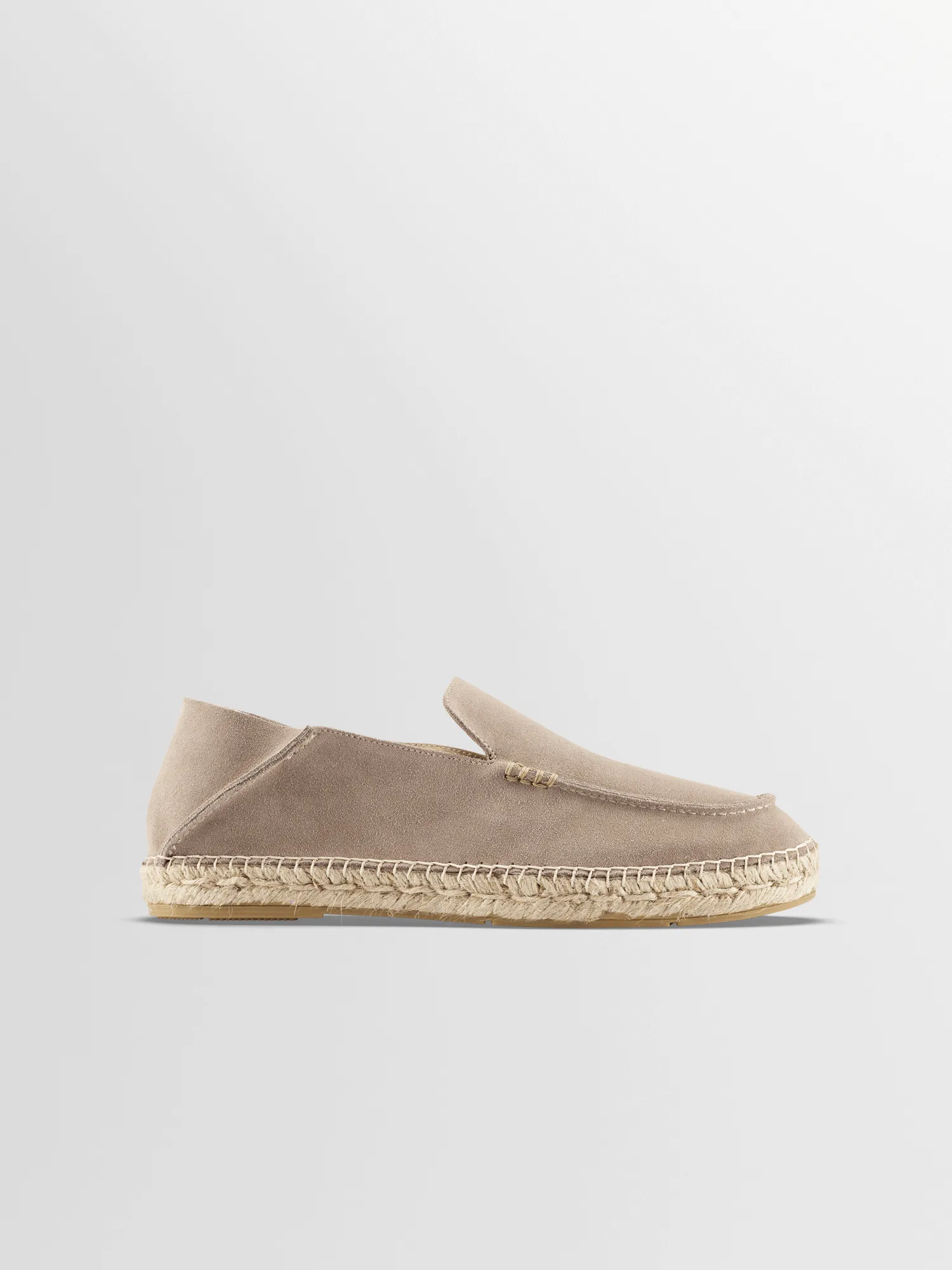 Ostuni Suede Espadrille in Ashen sold by Koio