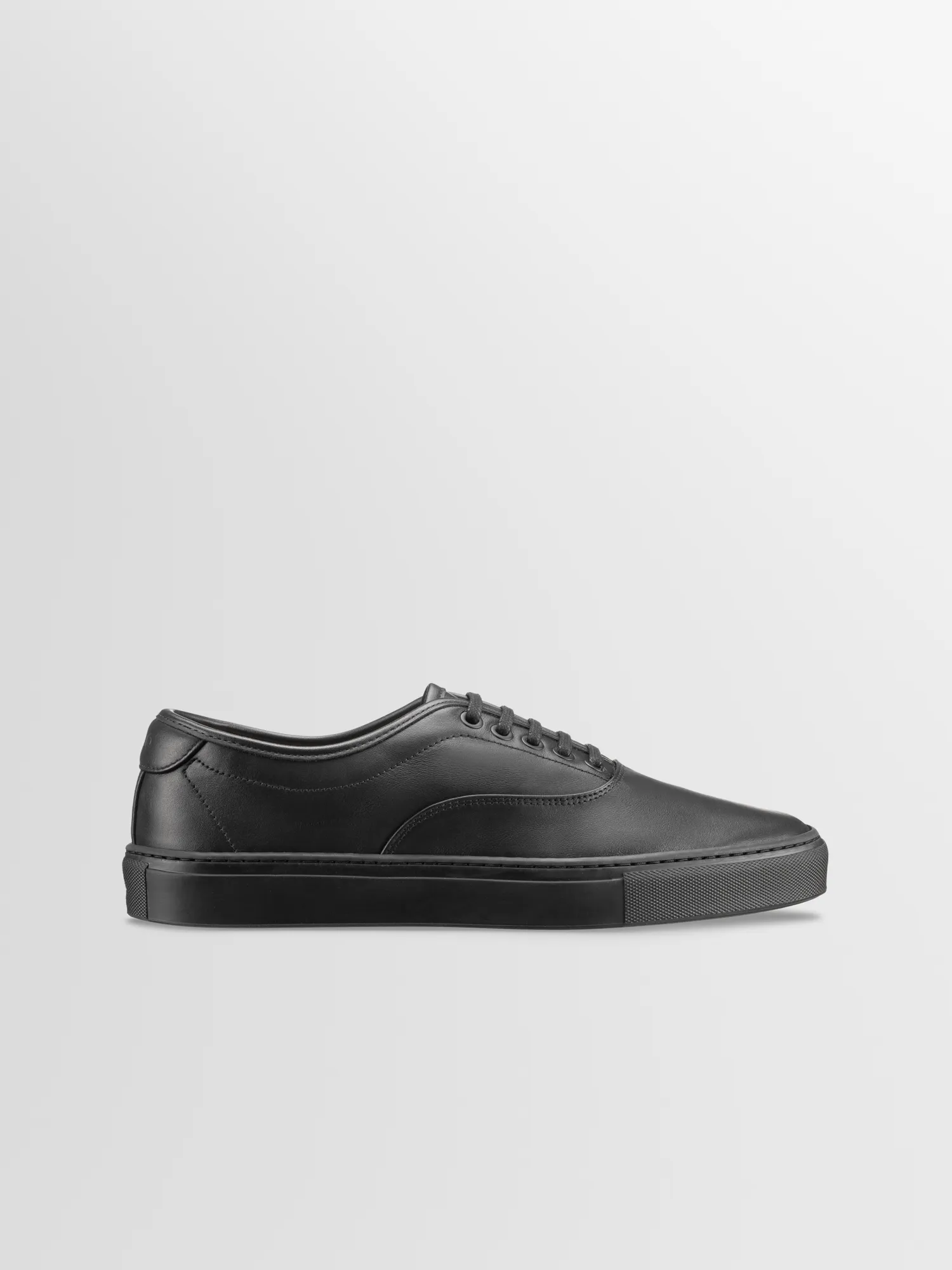 Portofino Leather Sneaker in Shadow sold by Koio
