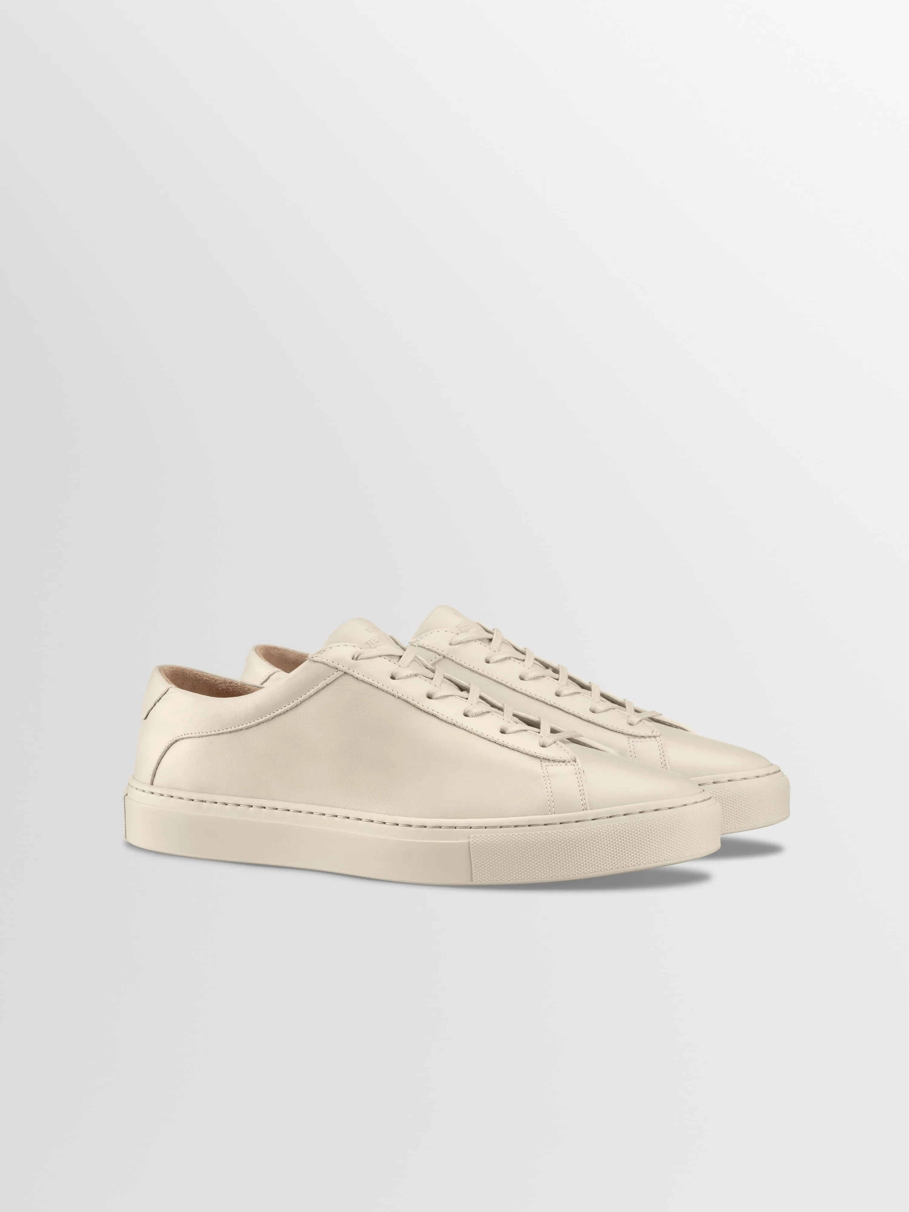 Capri Leather Sneaker in Limestone sold by Koio product image thumbnail 2