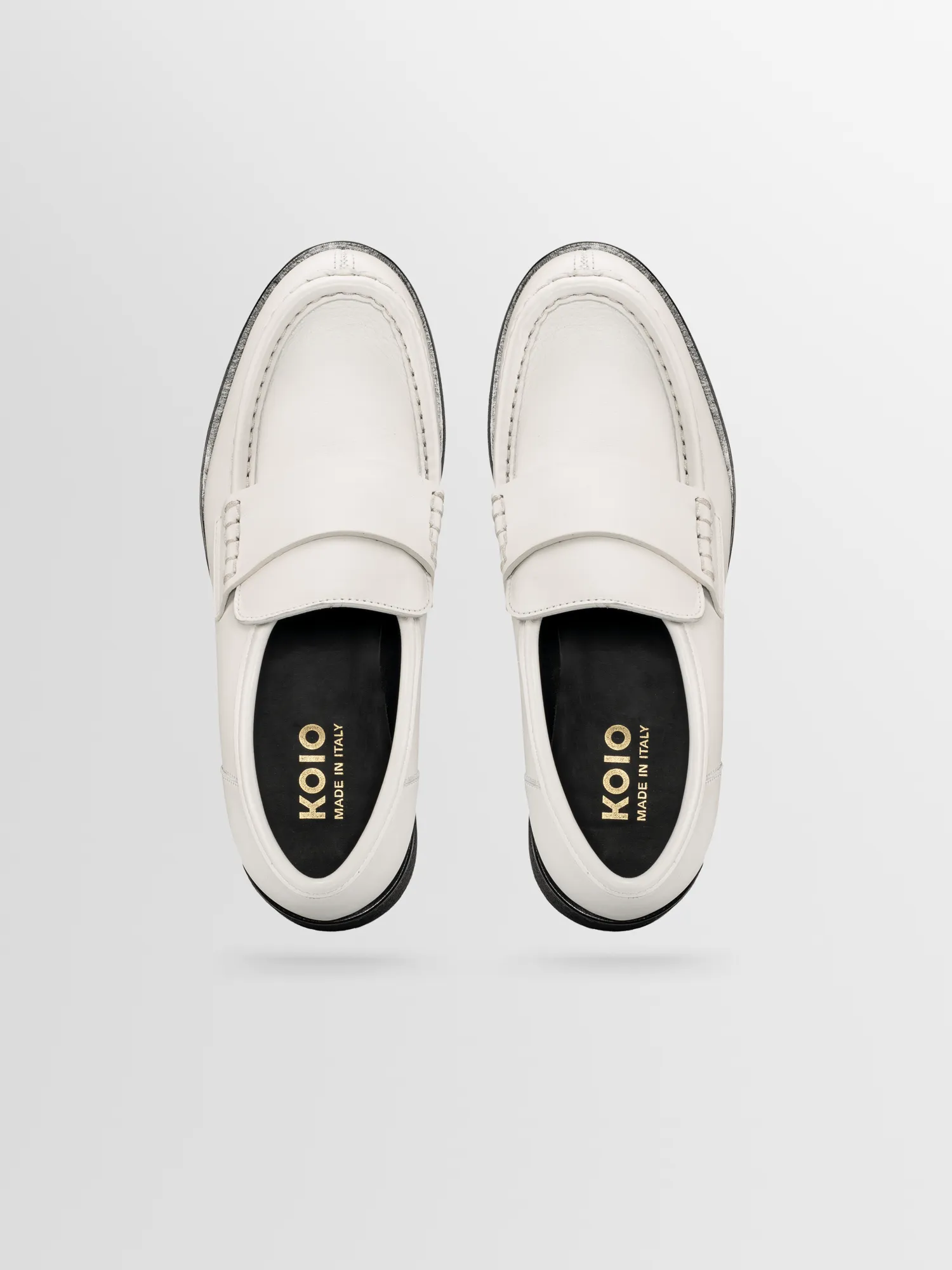 Bari Leather Loafer in Ivory sold by Koio product image thumbnail 3