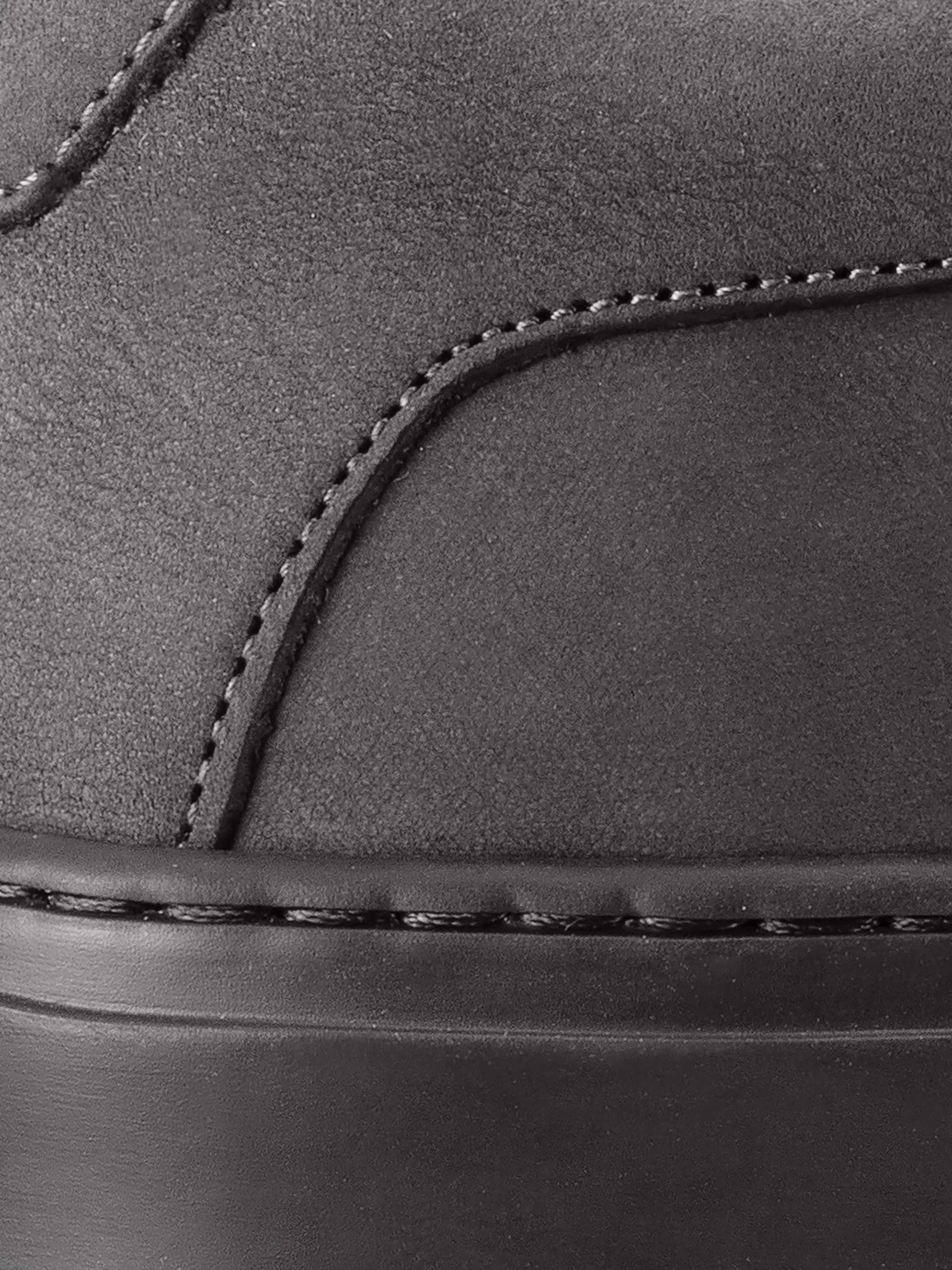 Capri Nubuck Sneaker in Charcoal sold by Koio product image thumbnail 2