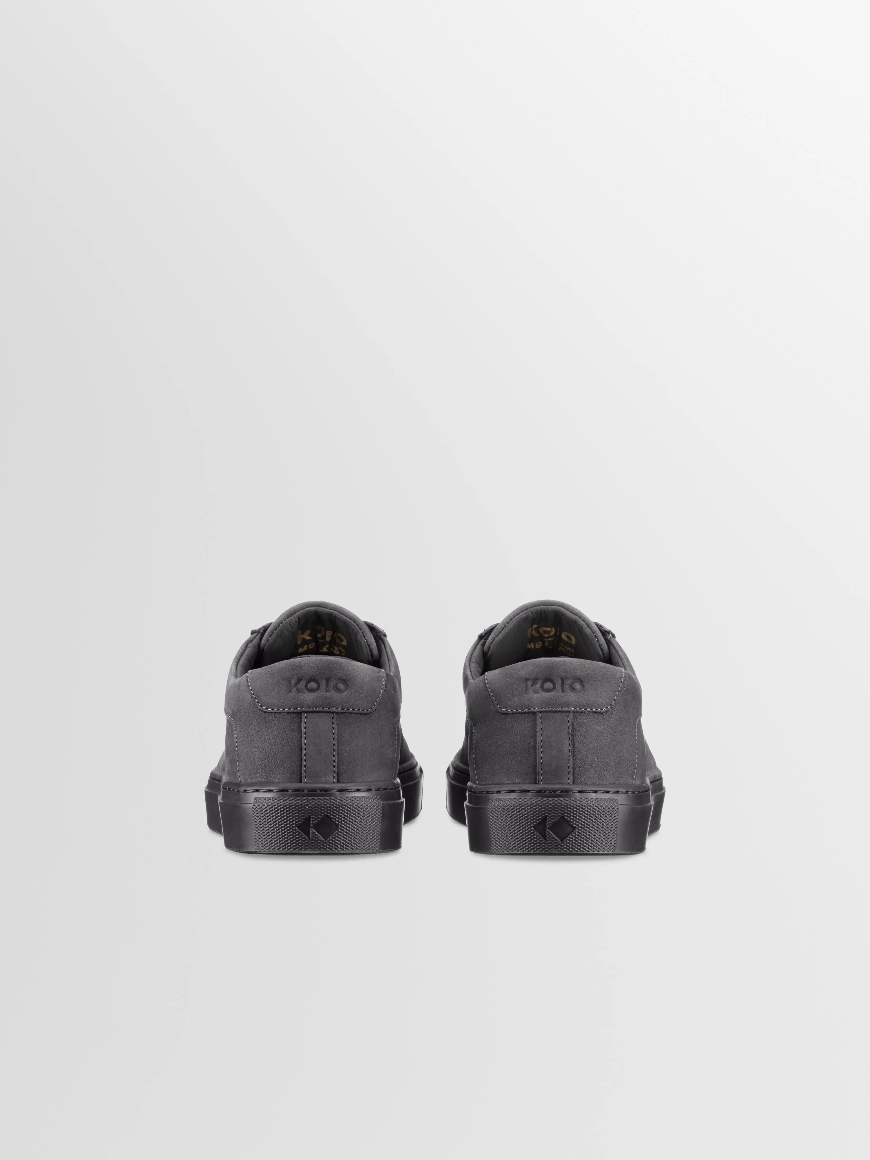 Capri Nubuck Sneaker in Charcoal sold by Koio product image thumbnail 3