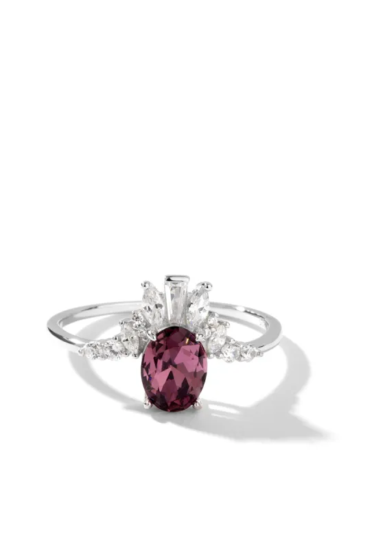 Sugar Plum | Sterling Silver Ring sold by Oomiay