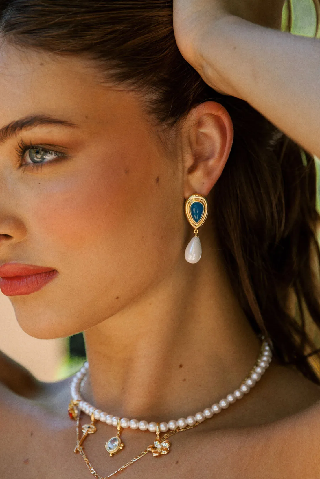 Mykonos Earrings sold by Oomiay product image thumbnail 3