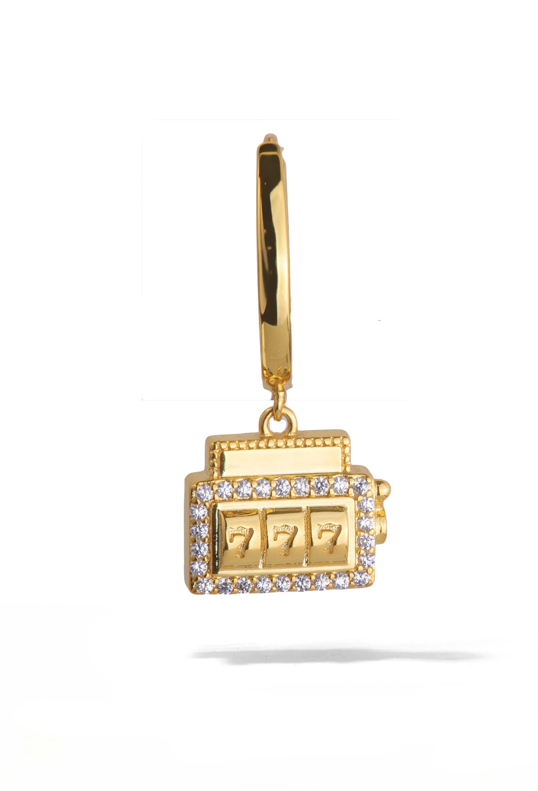 Slots Huggie Earring sold by Oomiay