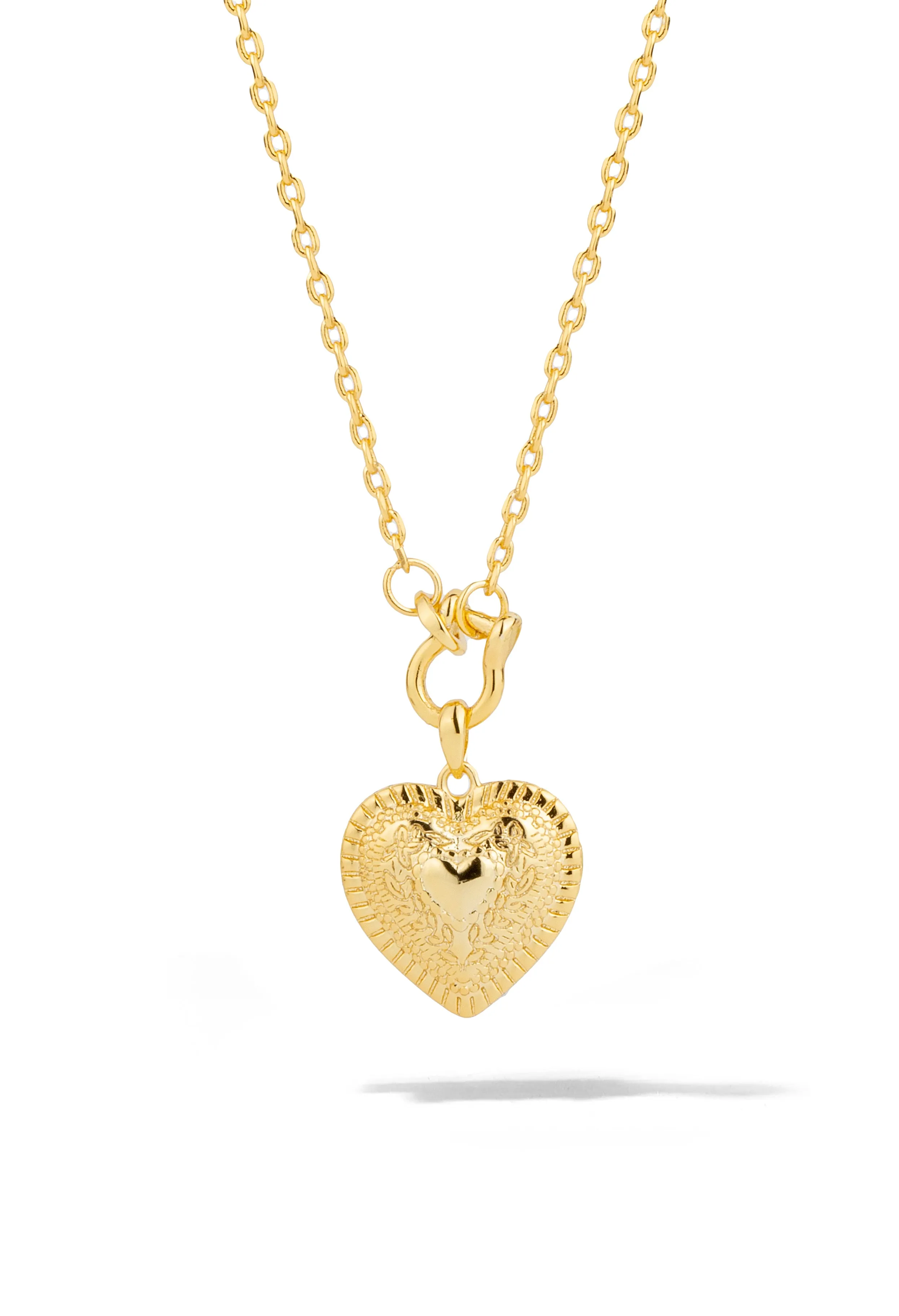 Vintage Heart Necklace sold by Oomiay