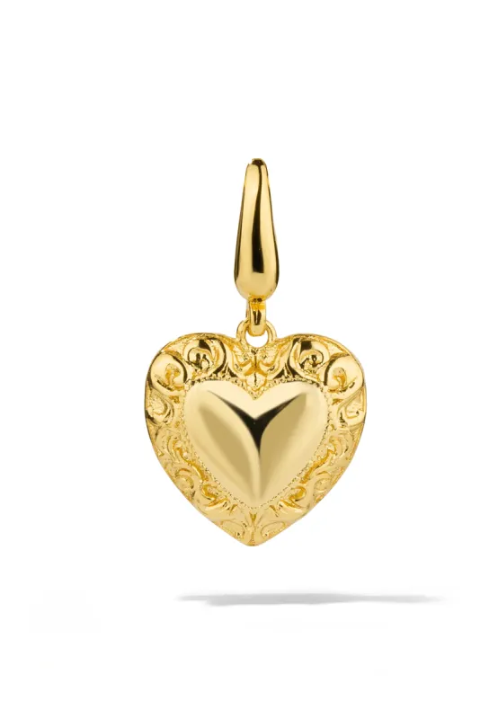 Vintage Heart Charm sold by Oomiay