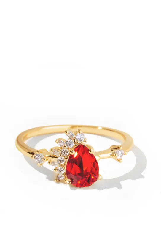 Cherry Bomb Ring sold by Oomiay