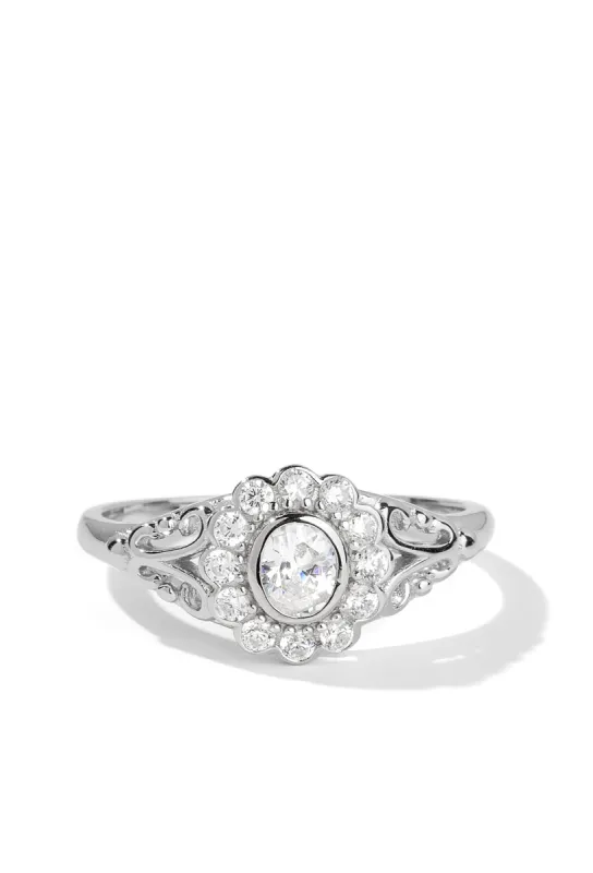Capsule | Sterling Silver Ring sold by Oomiay