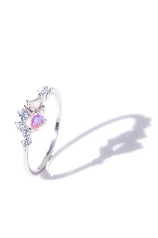 Jet Set | Sterling Silver Ring sold by Oomiay