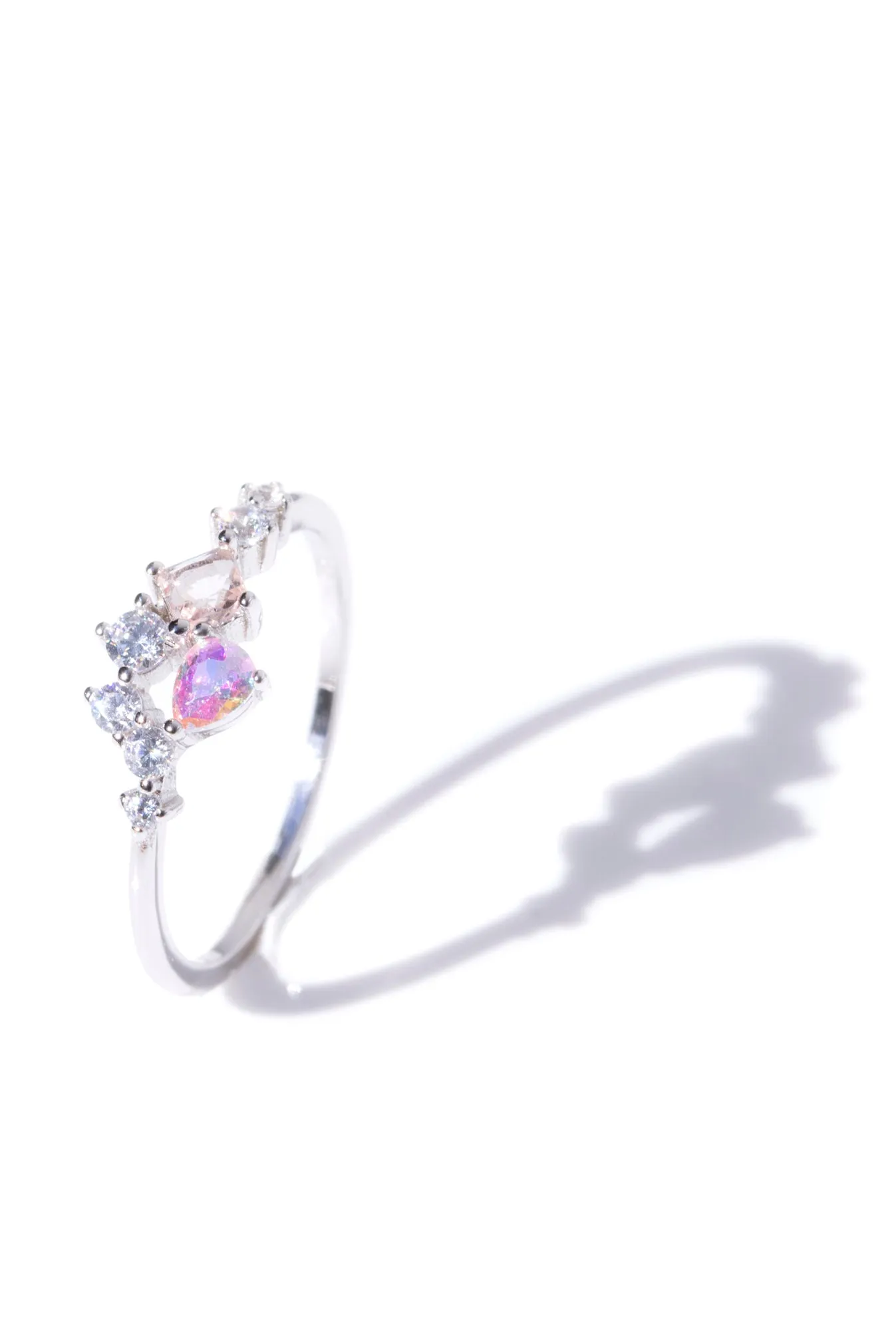 Jet Set | Sterling Silver Ring sold by Oomiay