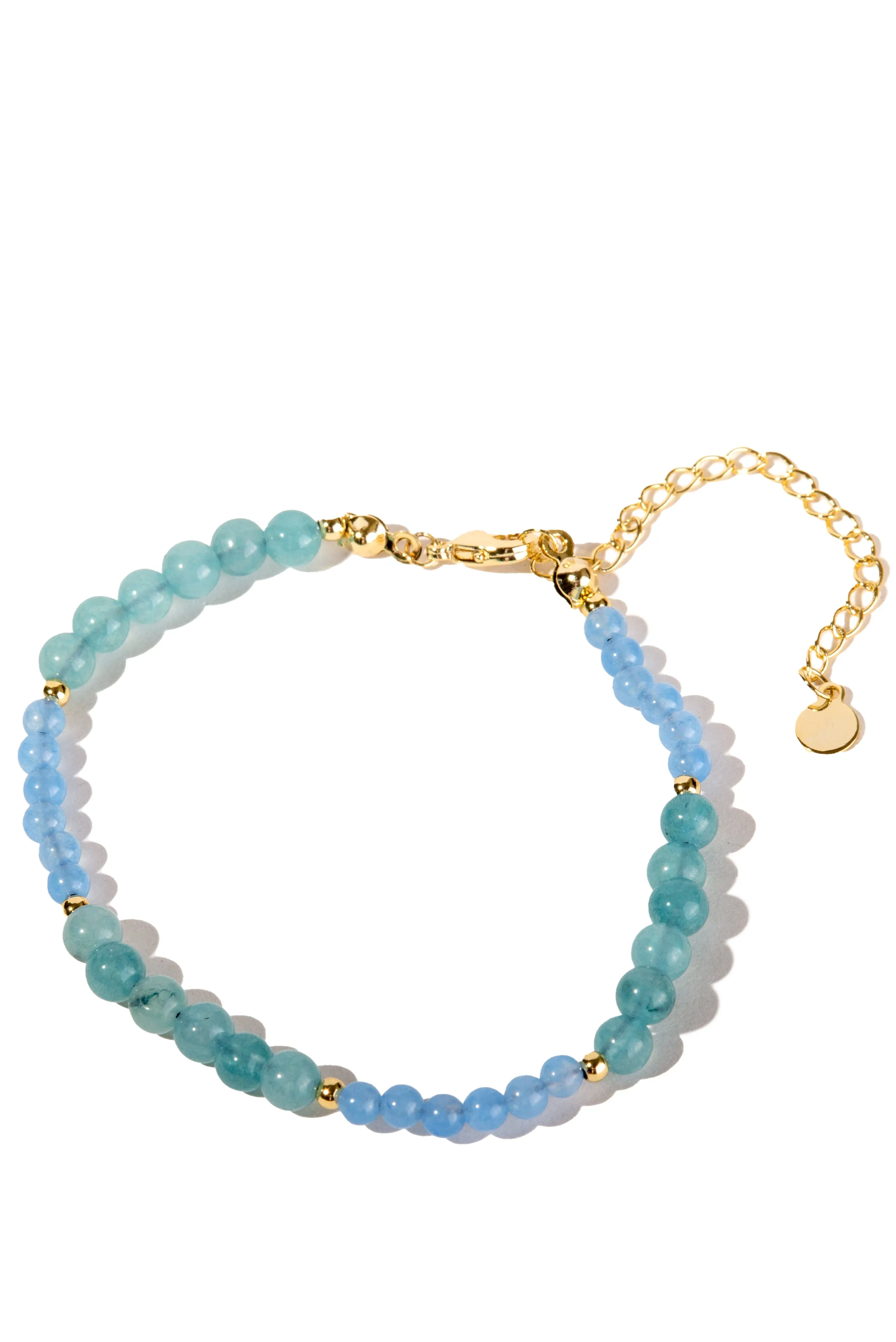 St. Barth | Blue Jade Bracelet sold by Oomiay