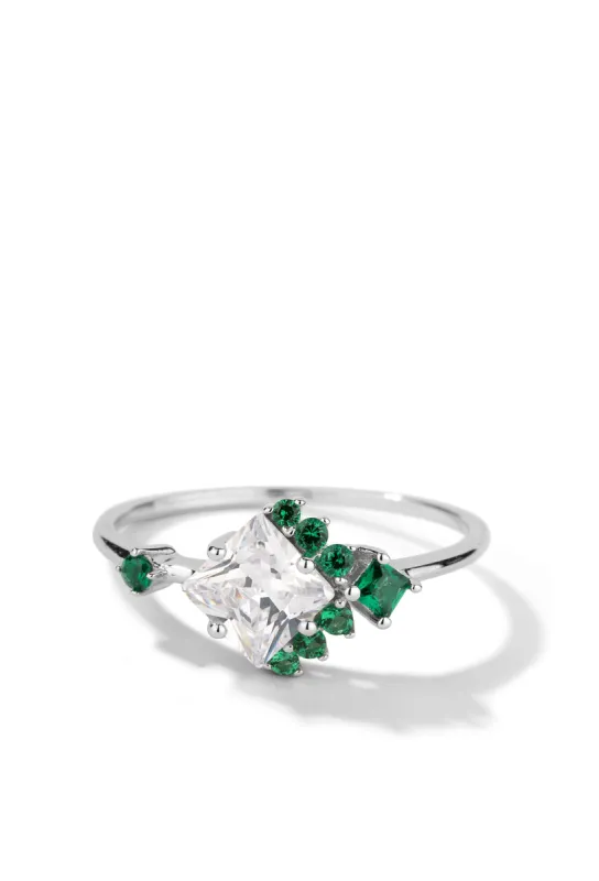 French Garden | Sterling Silver Ring sold by Oomiay