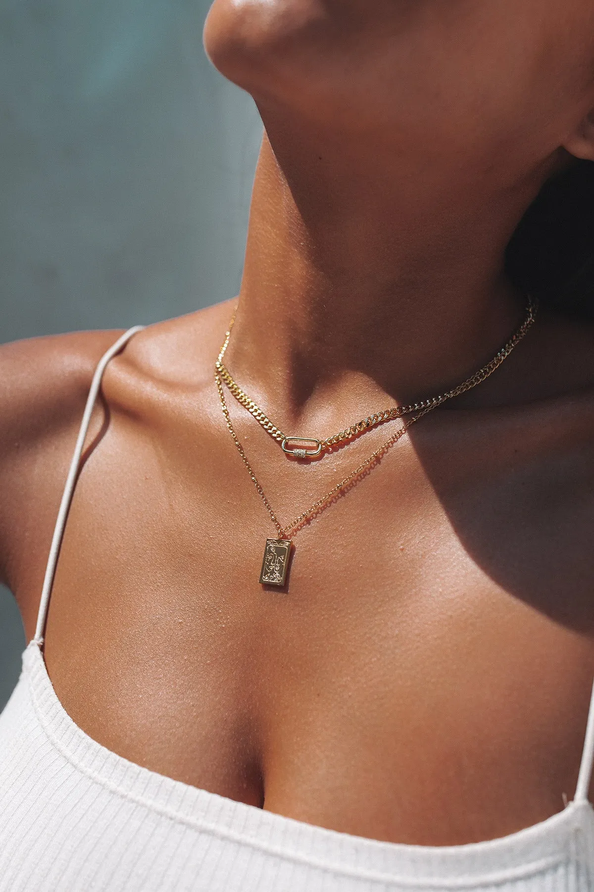 The Lovers - Tarot Card Necklace sold by Oomiay product image thumbnail 2