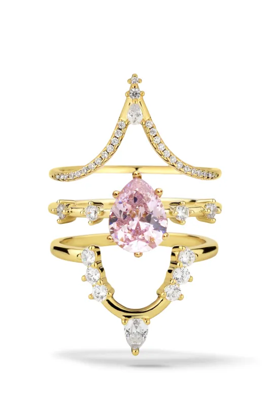 Nutcracker 3 Ring Stack sold by Oomiay