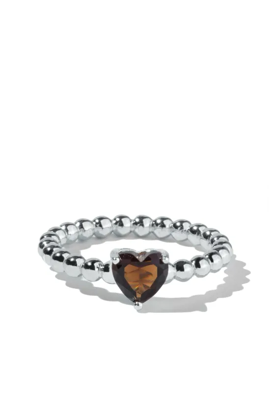 Brown Sugar | Sterling Silver Ring sold by Oomiay