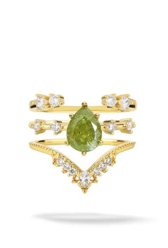 Double Play 3 Ring Stack sold by Oomiay