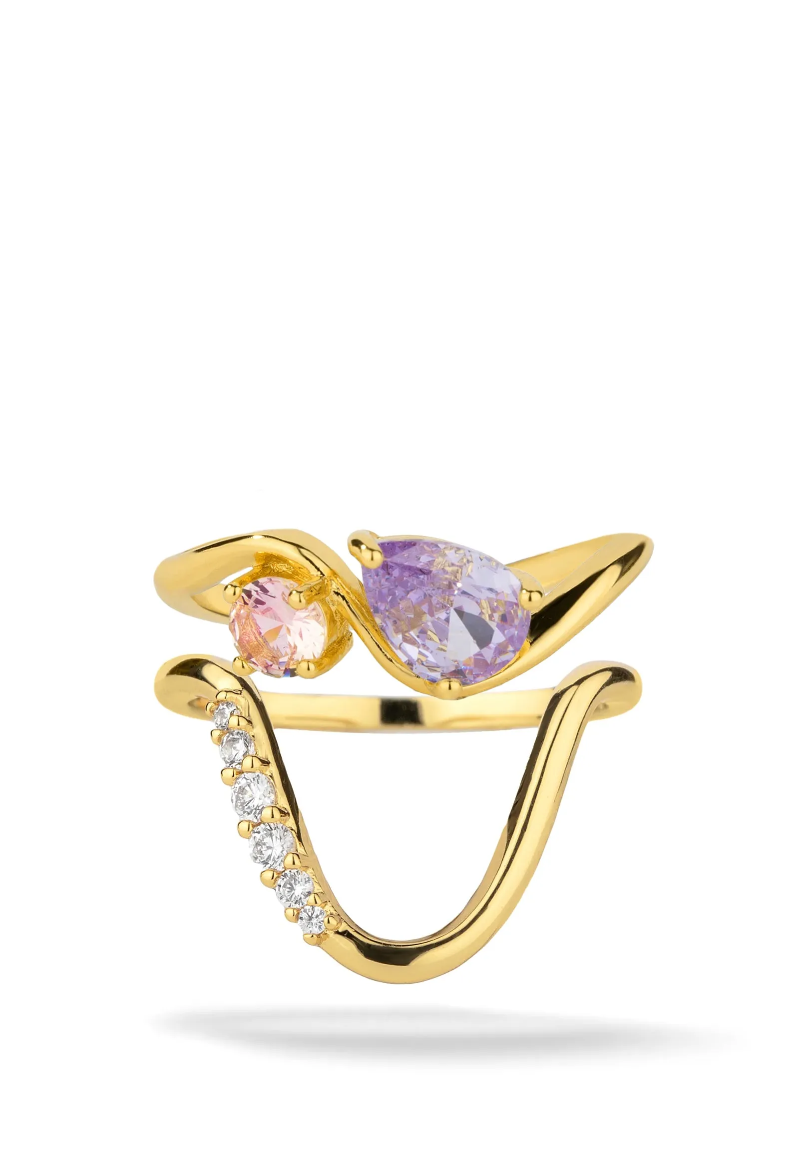 Mini Me 2 Ring Stack sold by Oomiay