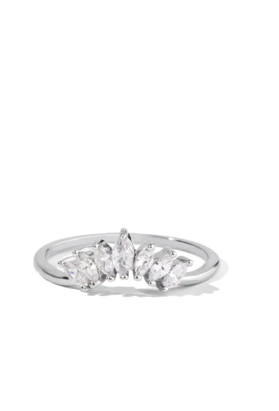 Ruffle | Sterling Silver Ring sold by Oomiay