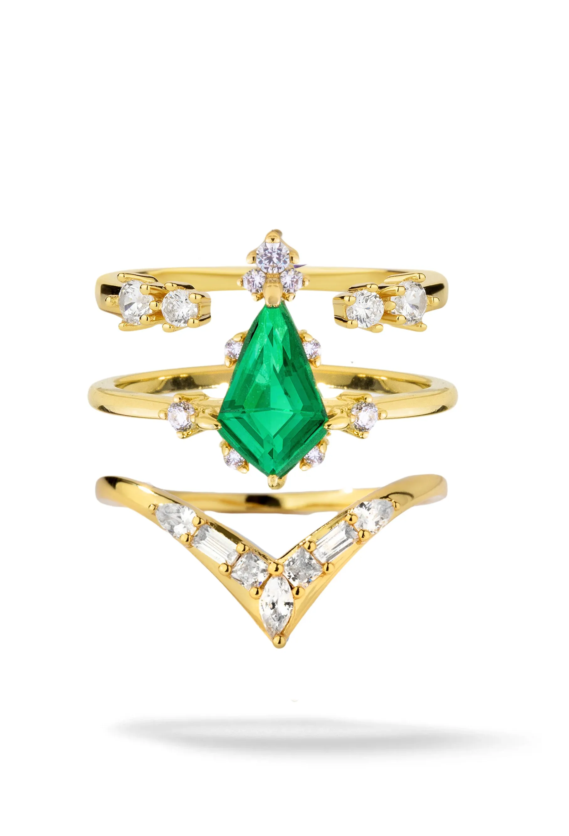 Fairway 3 Ring Stack sold by Oomiay