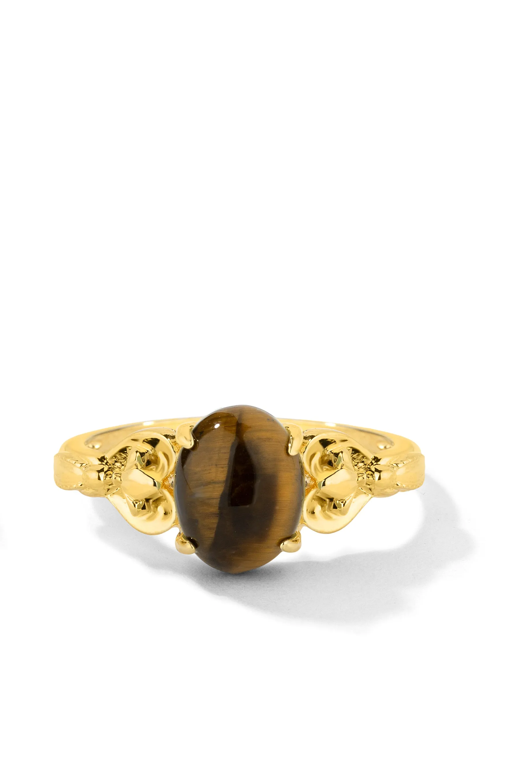 Saber | Tiger Eye Ring sold by Oomiay