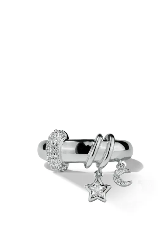 Aria | Sterling Silver Ring sold by Oomiay