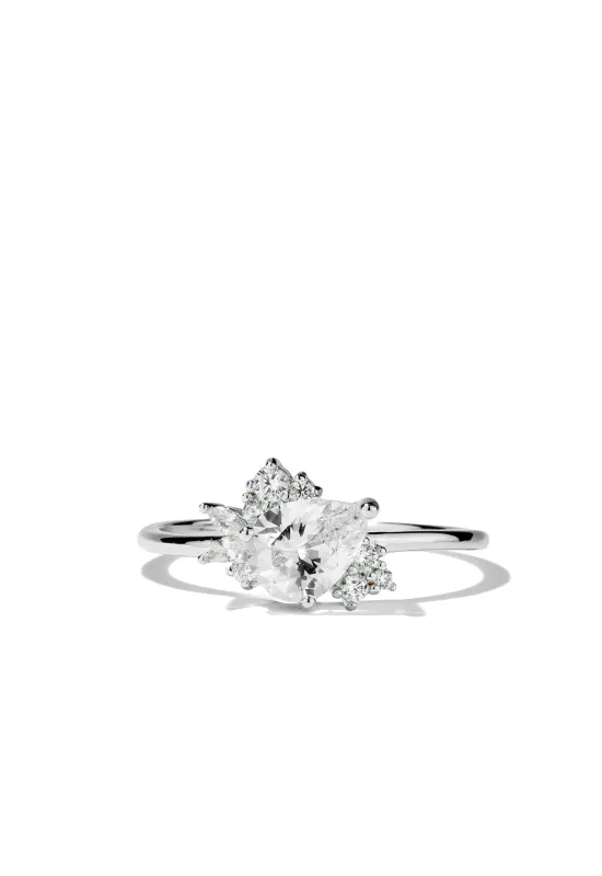 Gemma | Sterling Silver Ring sold by Oomiay