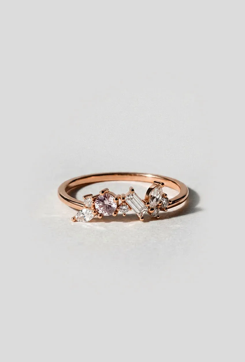 Satin | Rose Gold Ring sold by Oomiay