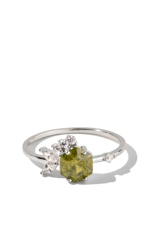 Spirulina | Sterling Silver Ring sold by Oomiay