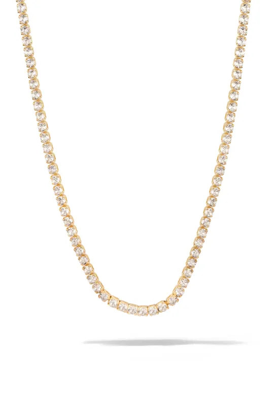 Waldorf | Tennis Necklace sold by Oomiay