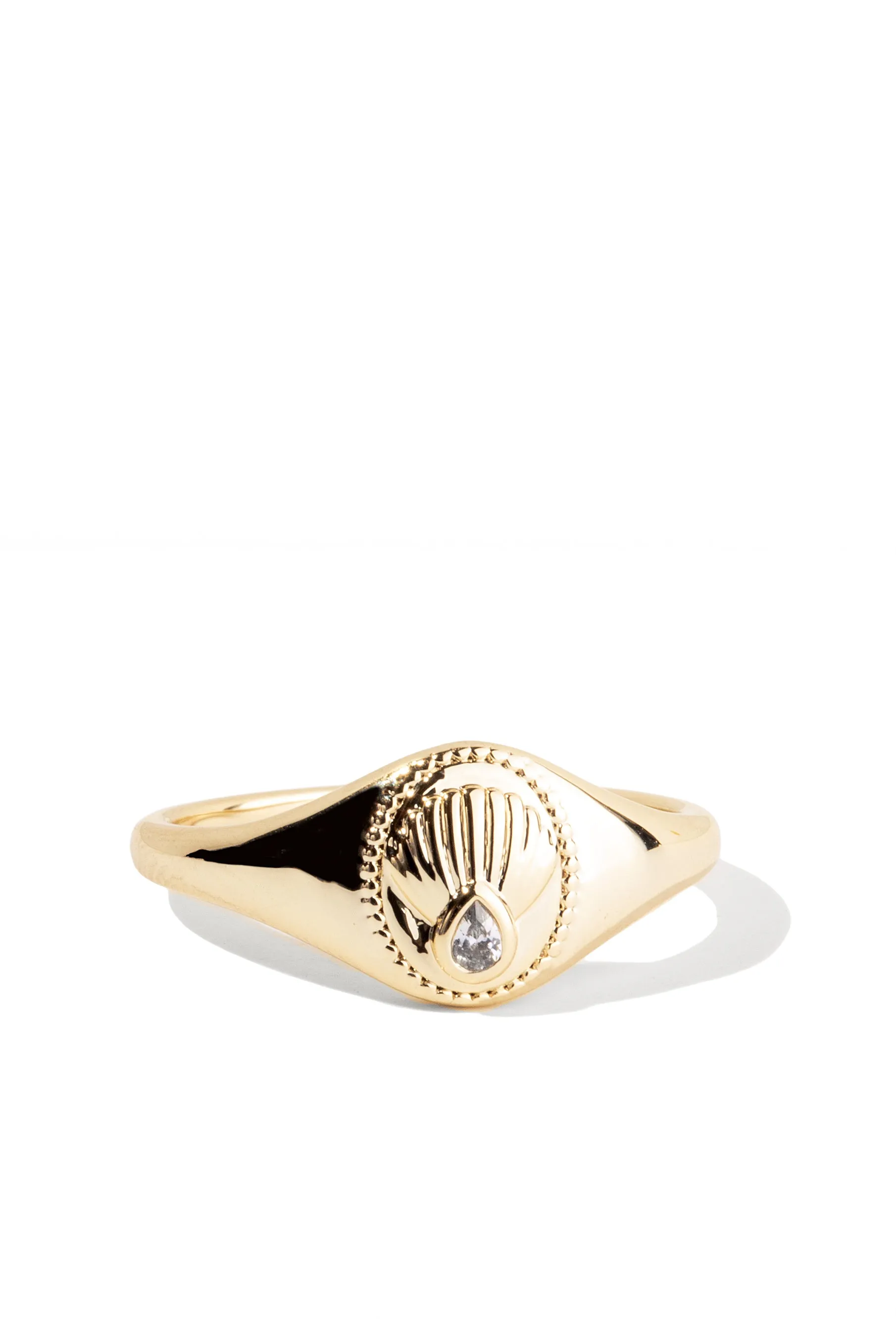 Seashell Signet Ring sold by Oomiay