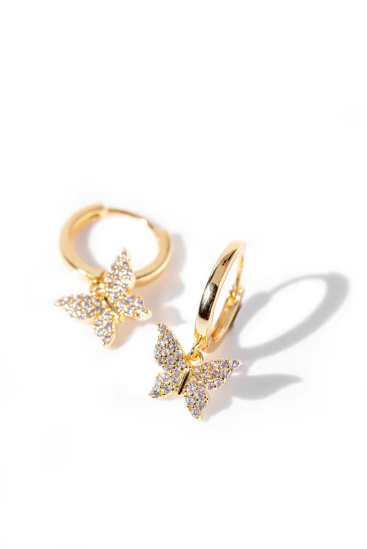 Monarch Earrings made by Oomiay