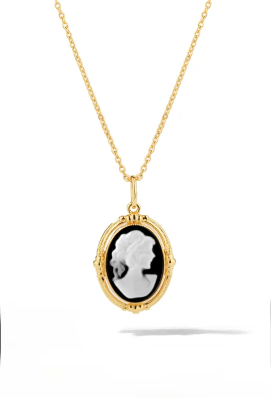 Cameo Necklace sold by Oomiay