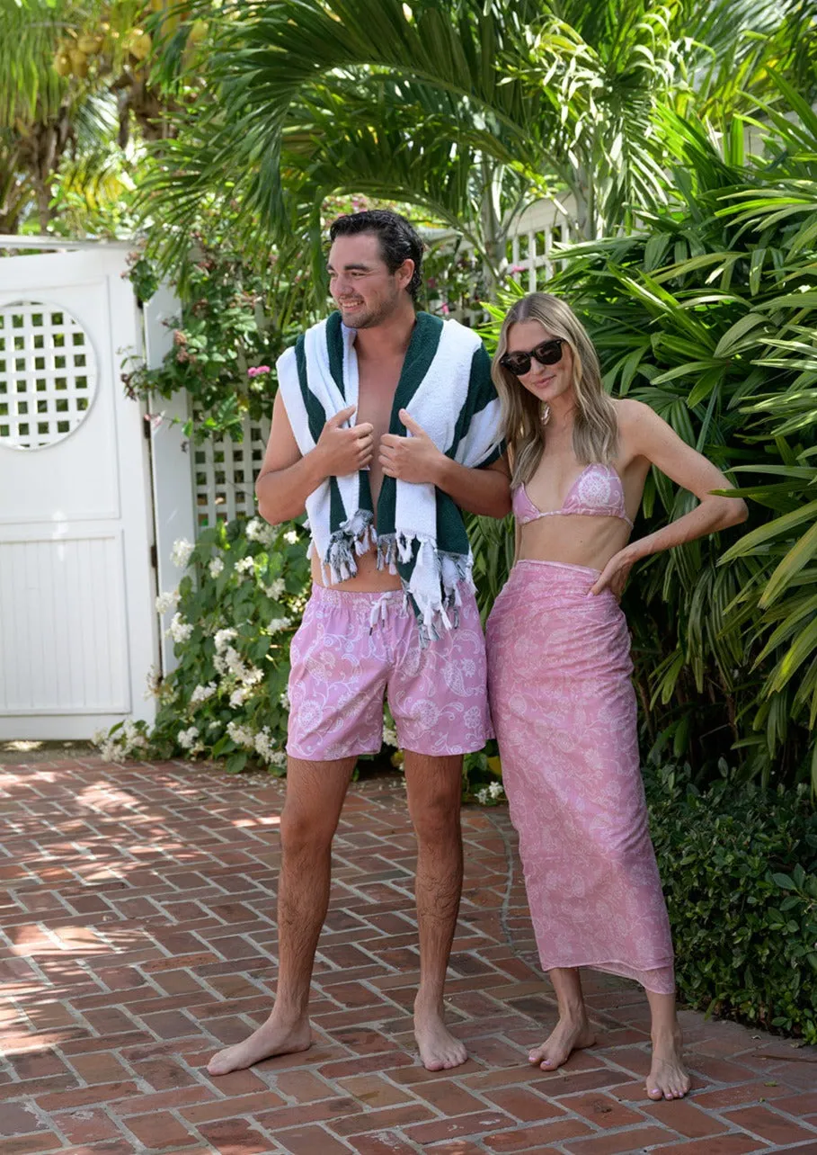 Mens North End Trunks - Blooms Petunia sold by Julia Amory product image thumbnail 3