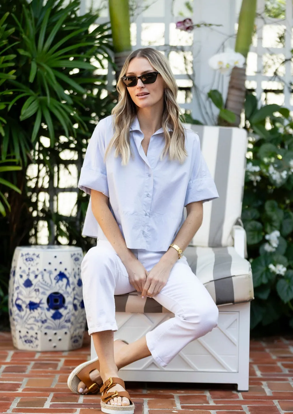 The Antibes Shirt - Gracie sold by Julia Amory product image thumbnail 3