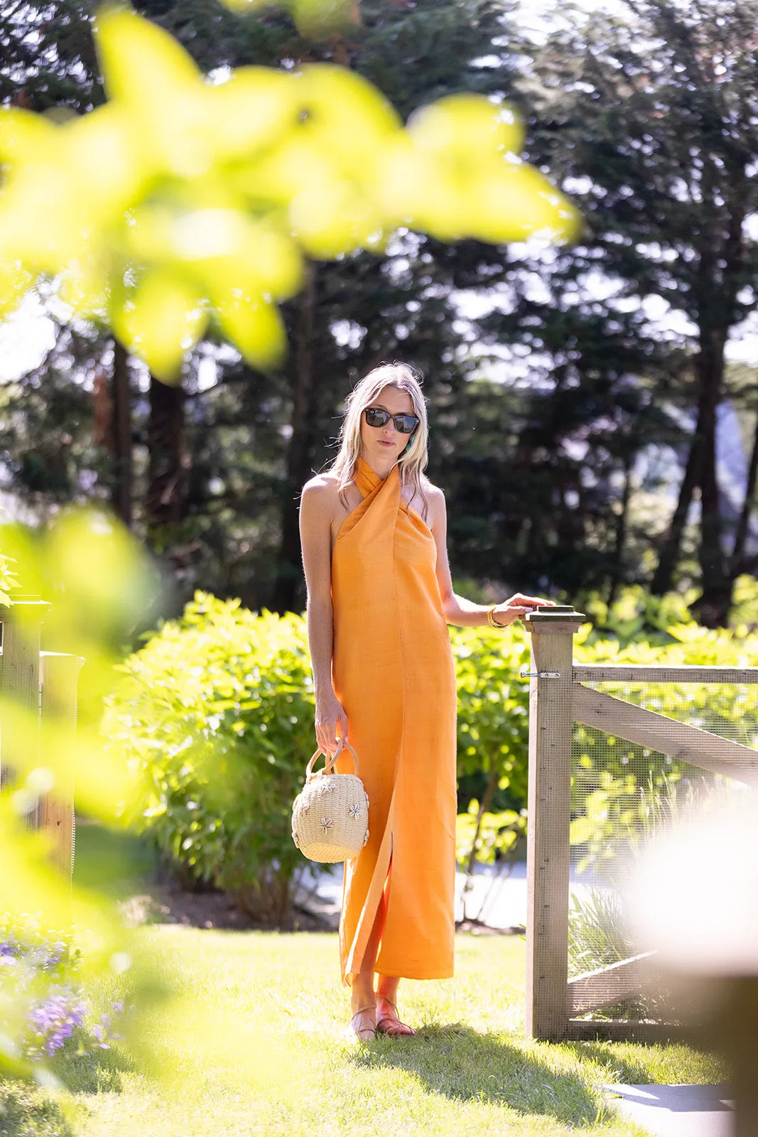 Stephanie Dress - Nectarine sold by Julia Amory product image thumbnail 4