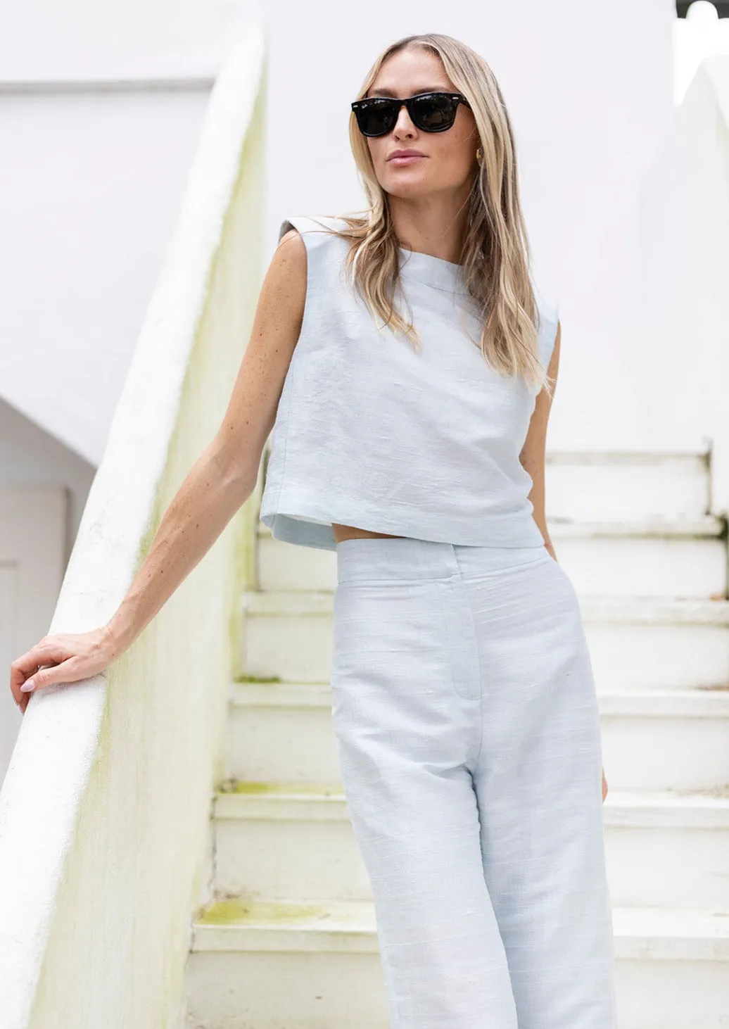 Julia Pant - Gracie Blue sold by Julia Amory product image thumbnail 3