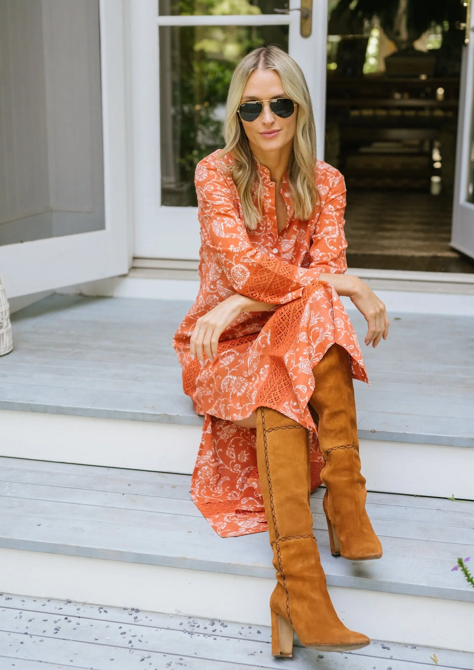 Majorelle Dress - Sienna Petunia sold by Julia Amory product image thumbnail 5